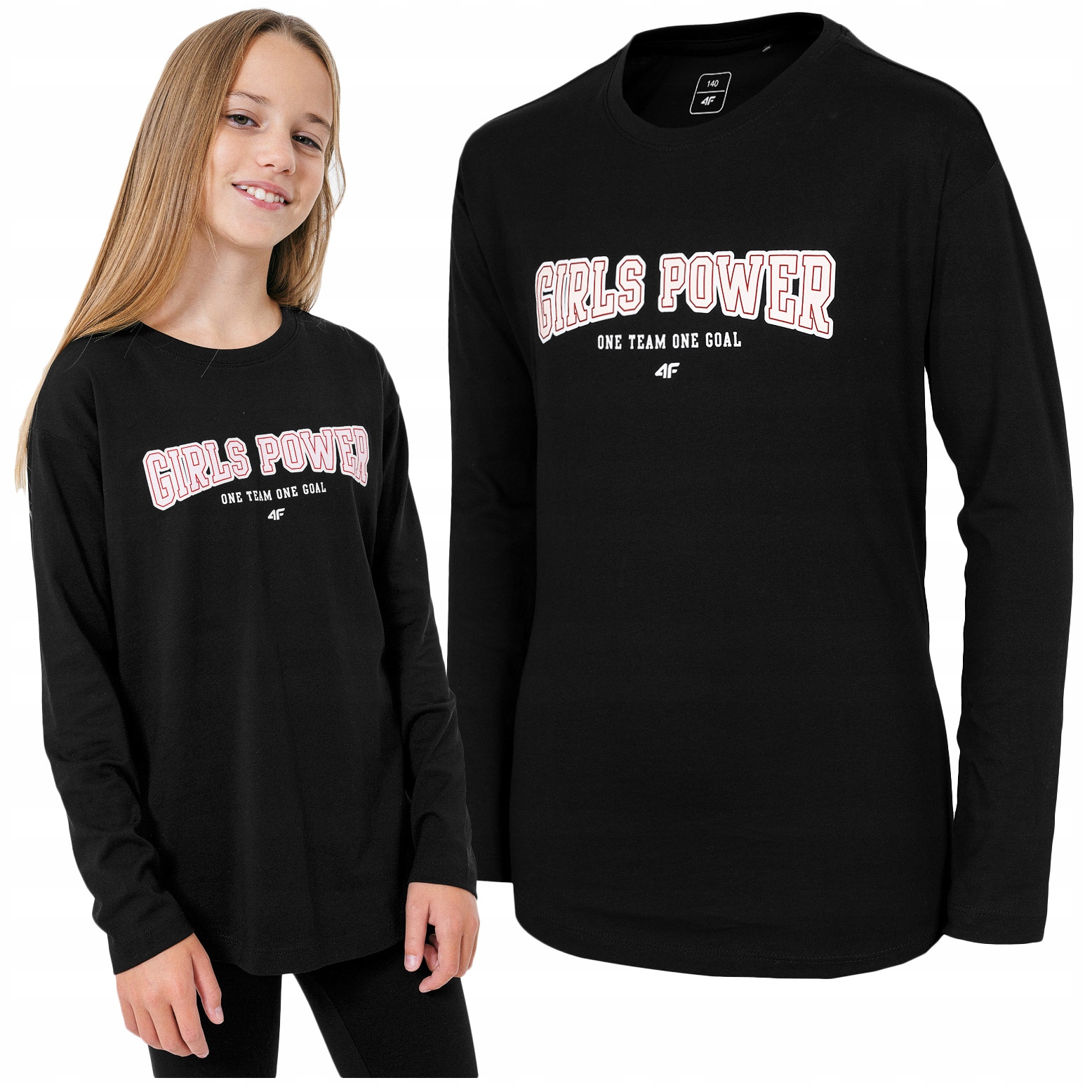 

Longsleeve Koszulka Bluza 4F junior JTSDL002 152