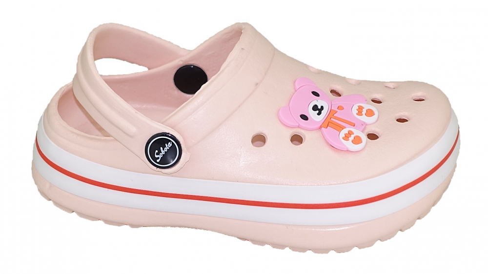 KROKSY KLAPKI OGRODOWE BASEN PIANKOWE DZIECIĘCE Rozmiar 26