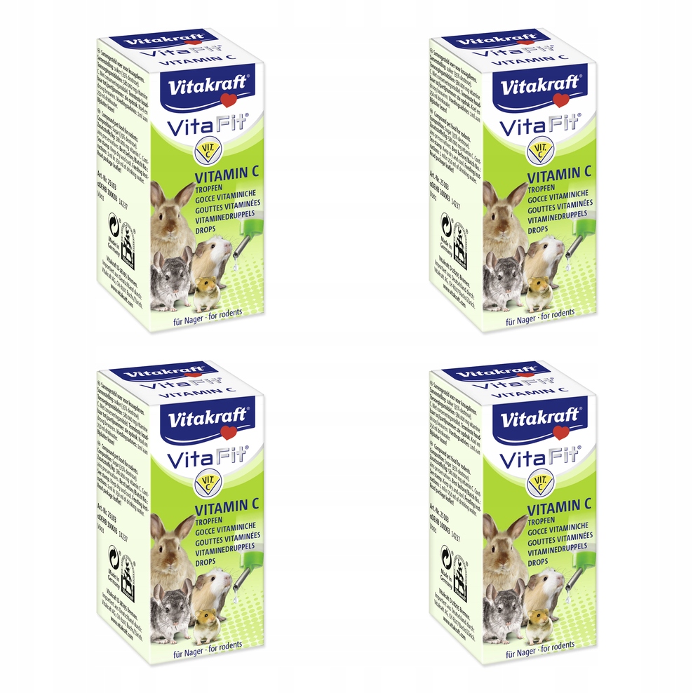 Levně Kapky Vitakraft vitamin C 10ml balení 4 ks