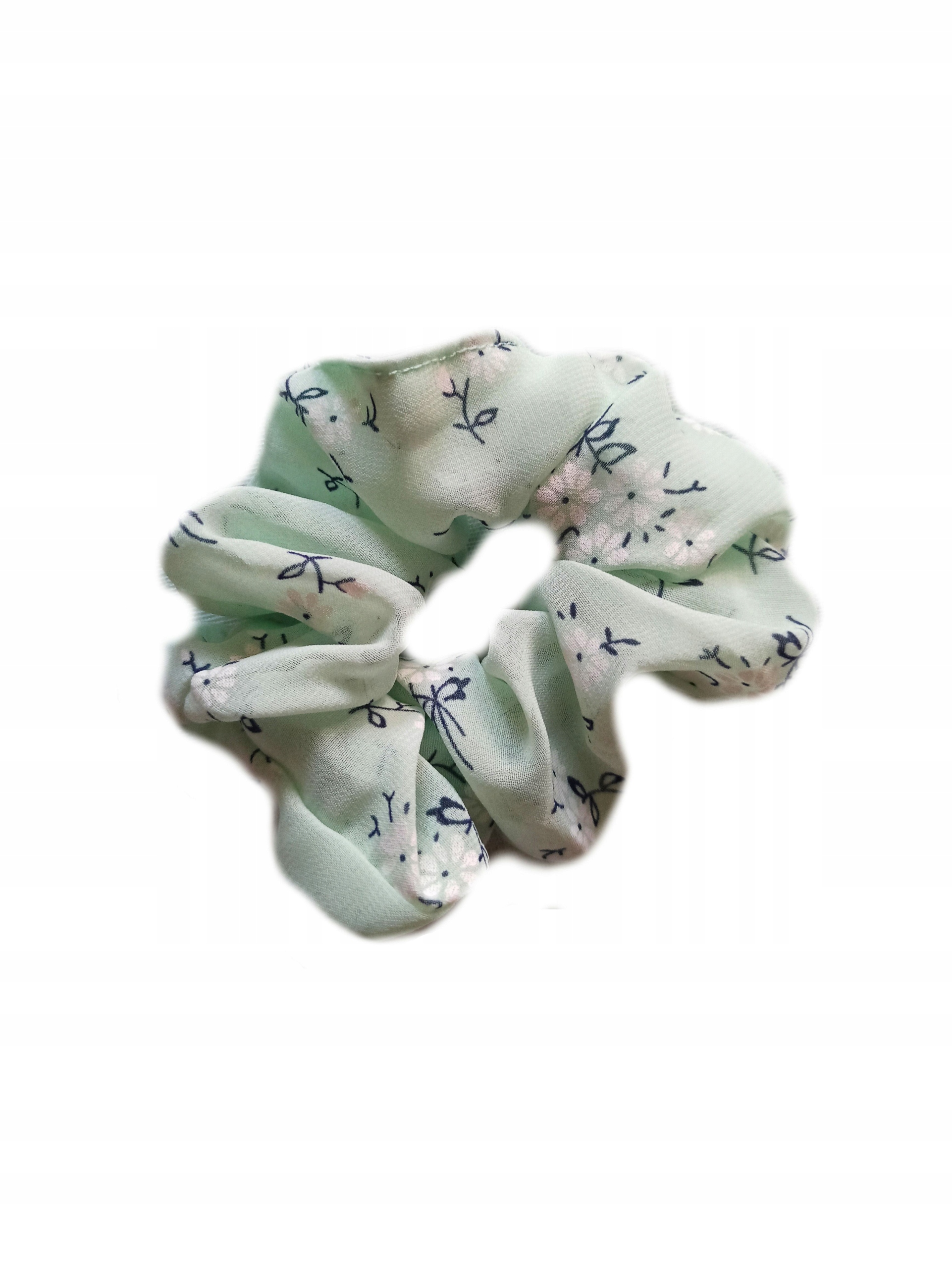 

Gumka Do Włosów Scrunchie Kwiatki Kwiatuszki
