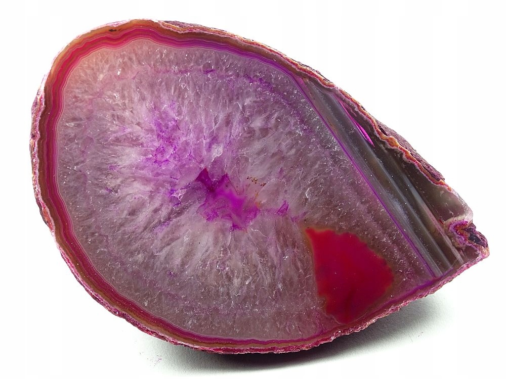 Achát Geoda Geodka Broušený Brazílie Krásný 3