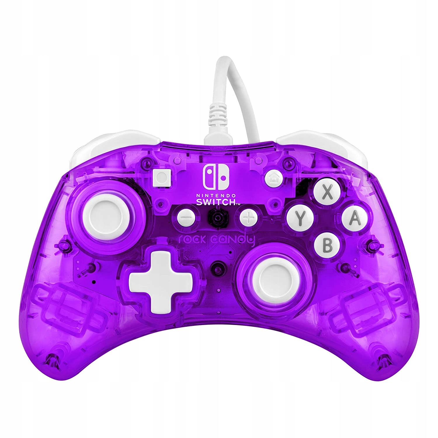 Pad przewodowy do konsoli Nintendo Switch fioletowy