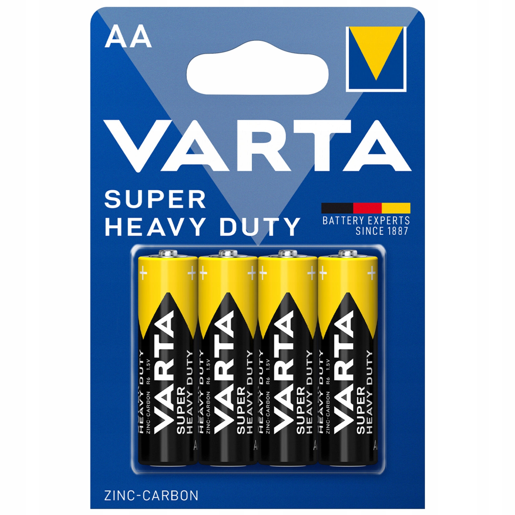

Bateria cynkowo-węglowa Varta Aa (R6) 4 szt.