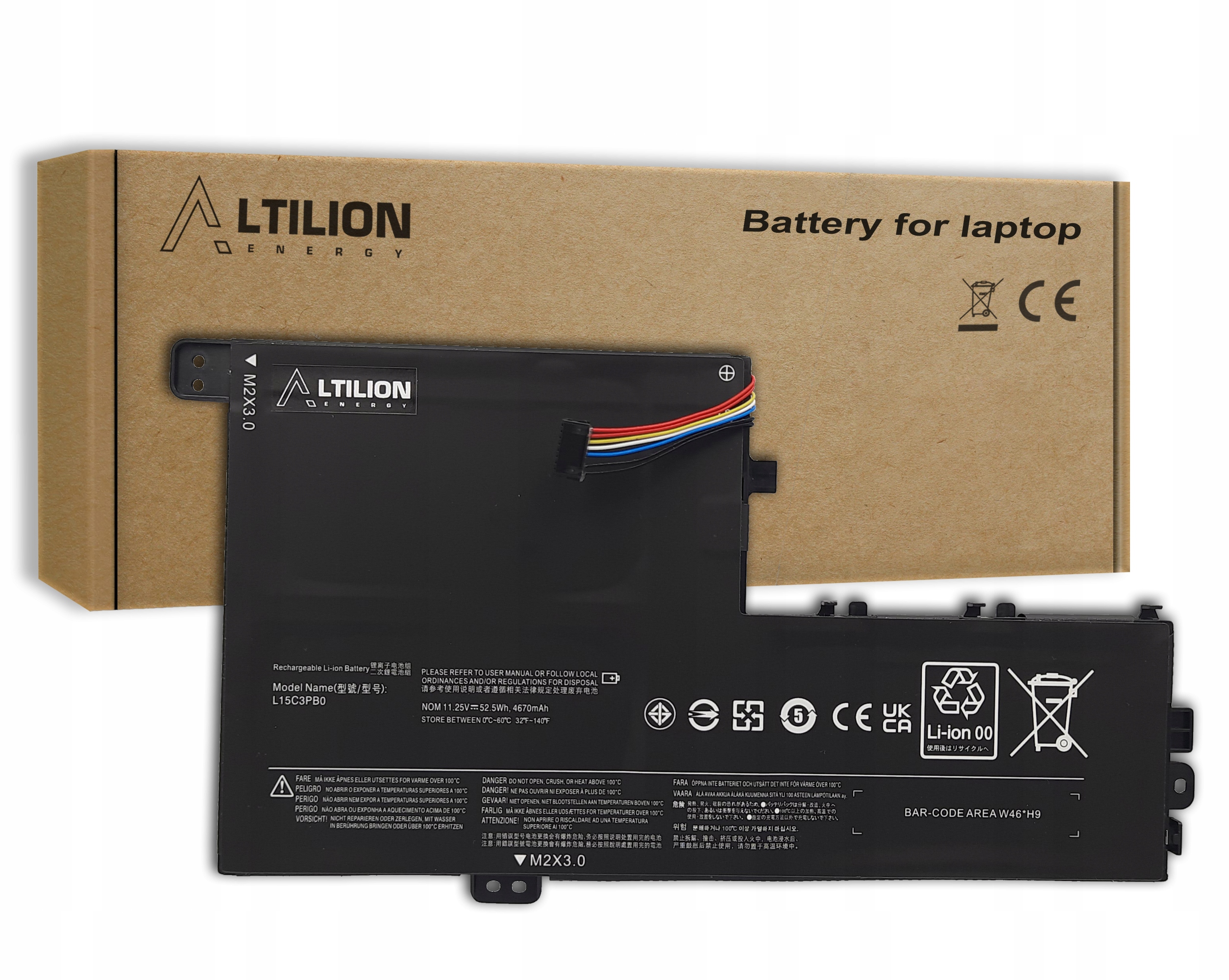 Baterie Altilion Energy L15C3PB1 kompatibilní s Lenovo