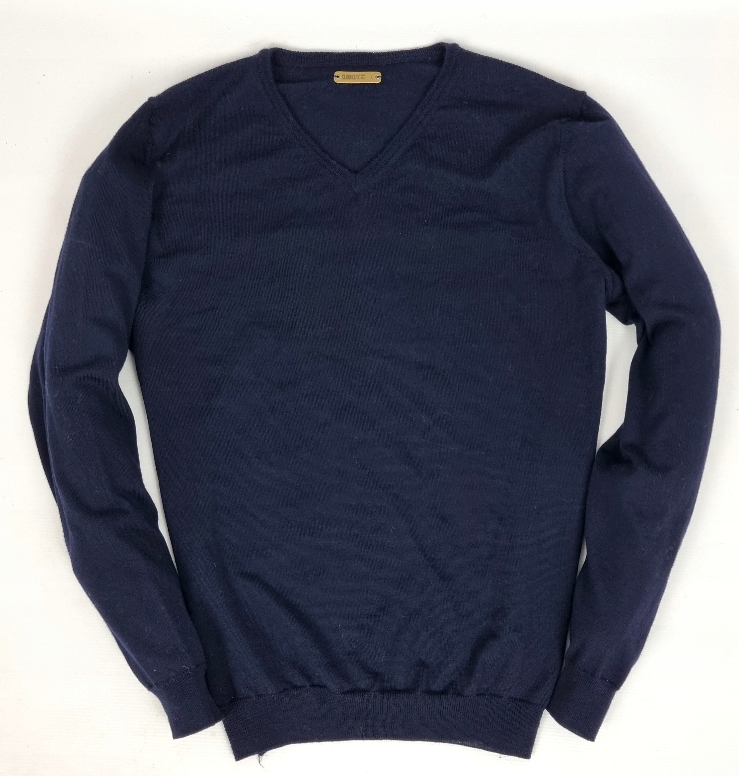 CLUBHOUSE SWETER WEŁNA MERINO L JAK XL