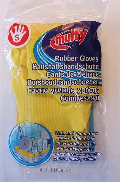 

Rękawice gumowe gospodarcze rozmiar L Mocne