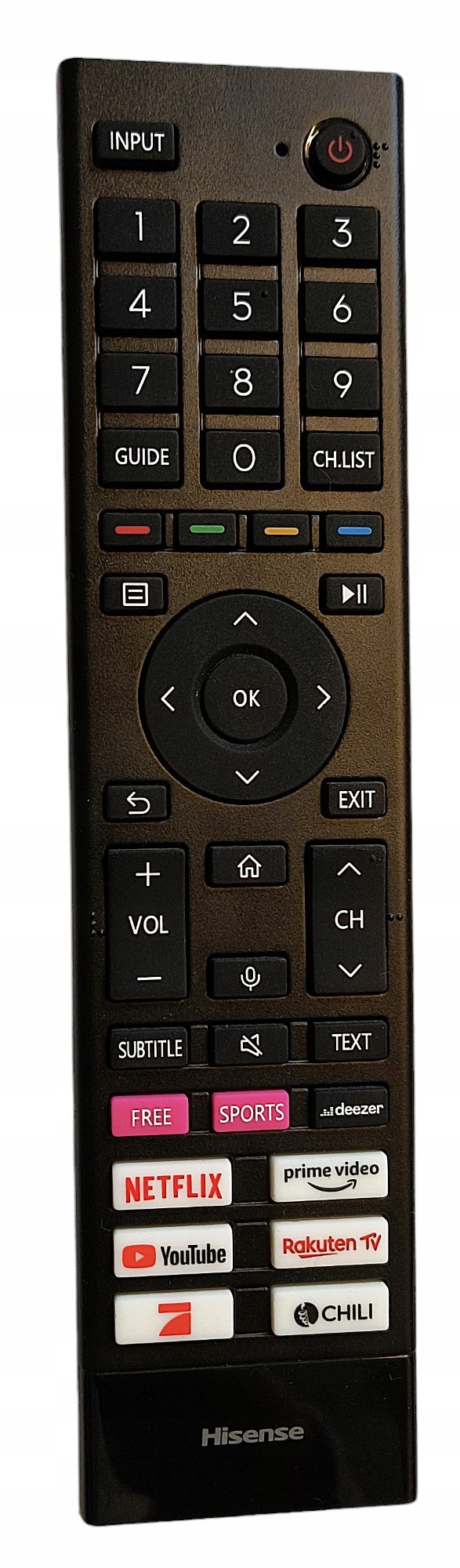 Originální Dálkový Ovladač Pro Tv Hisense Univerzální Voice HT288509 T288509 ERF3I80H