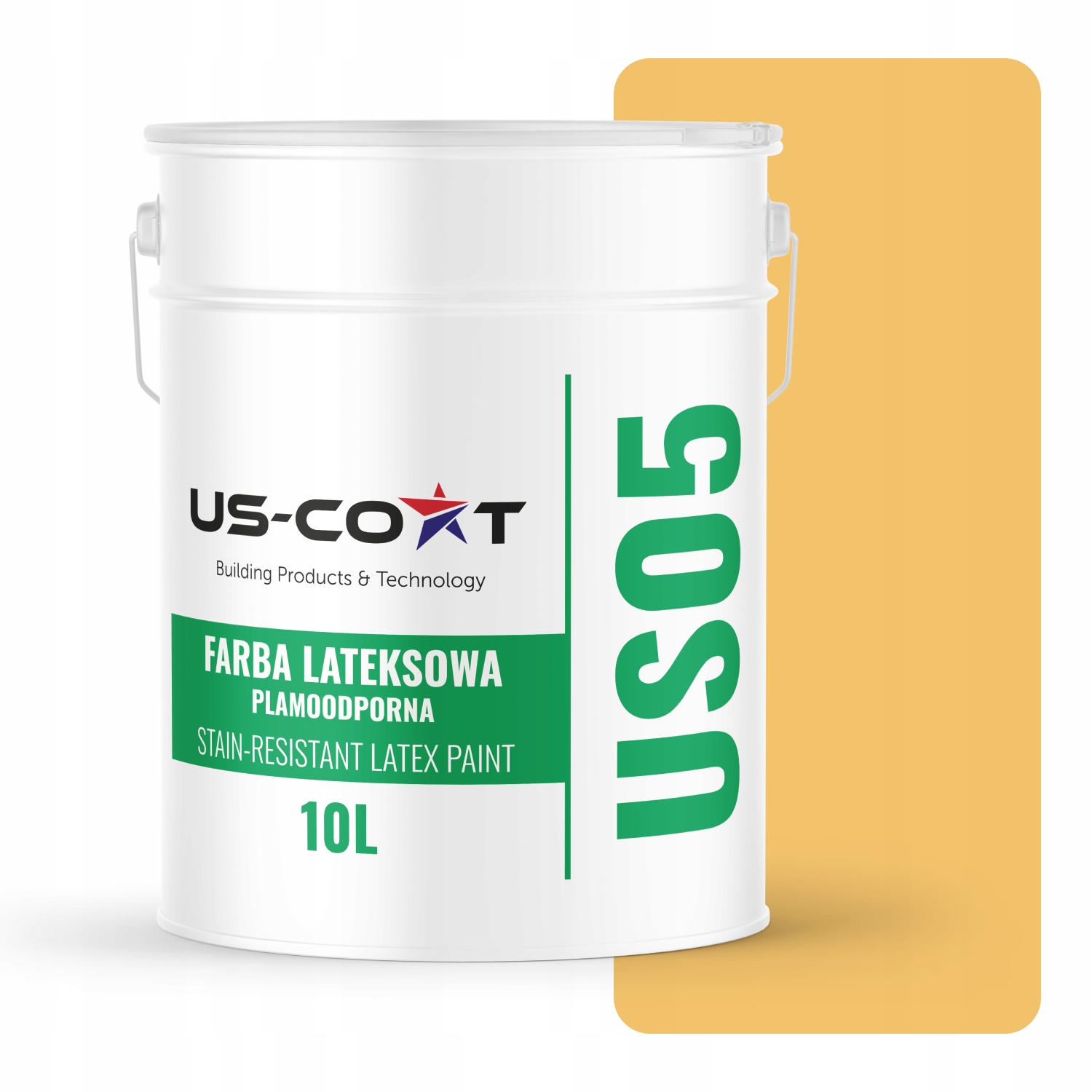 Latexová Farba Odolná Voči Škvrnám Medová Farba H6554 10L Matná Na Steny Stropov