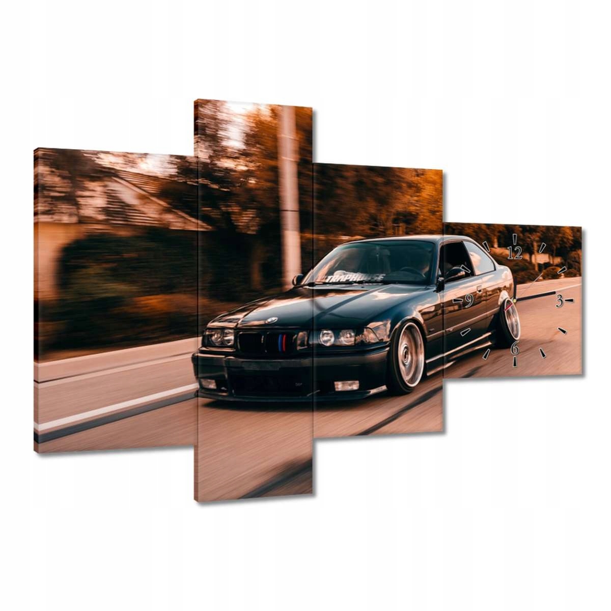 Hodiny 100x70 Bmw Auta Beemki