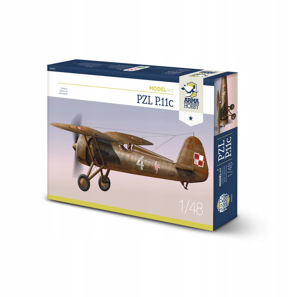 Arma Hobby 40002 Pzl P.11c Letecká váha 1/48 Hobby plastová stavebnice Novinka