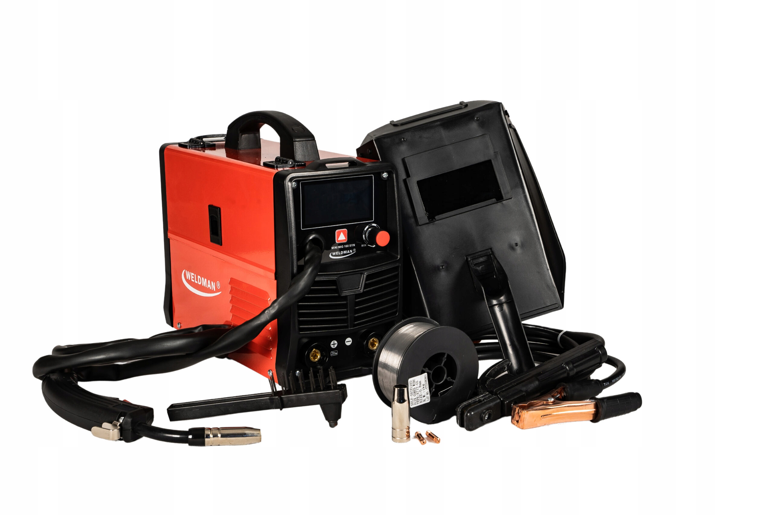 Invertorová Svářečka Weldman Mini Mig 160 Synergie Mma Tig DC No Gas 160A