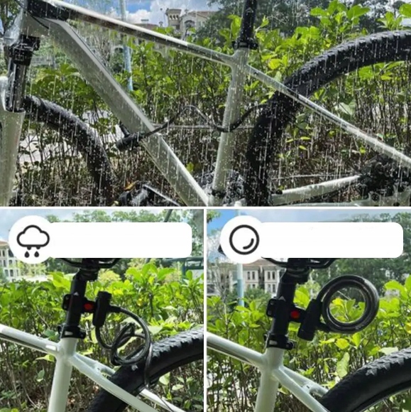 BLOKADA DO ROWERU ŁAŃCUCH KŁÓDKA ZAPINKA ZAPIĘCIE Marka Inna marka