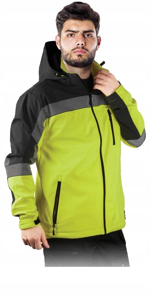 Kurtka Ochronna L.hollman Lh-pirol L Żółto-czarny