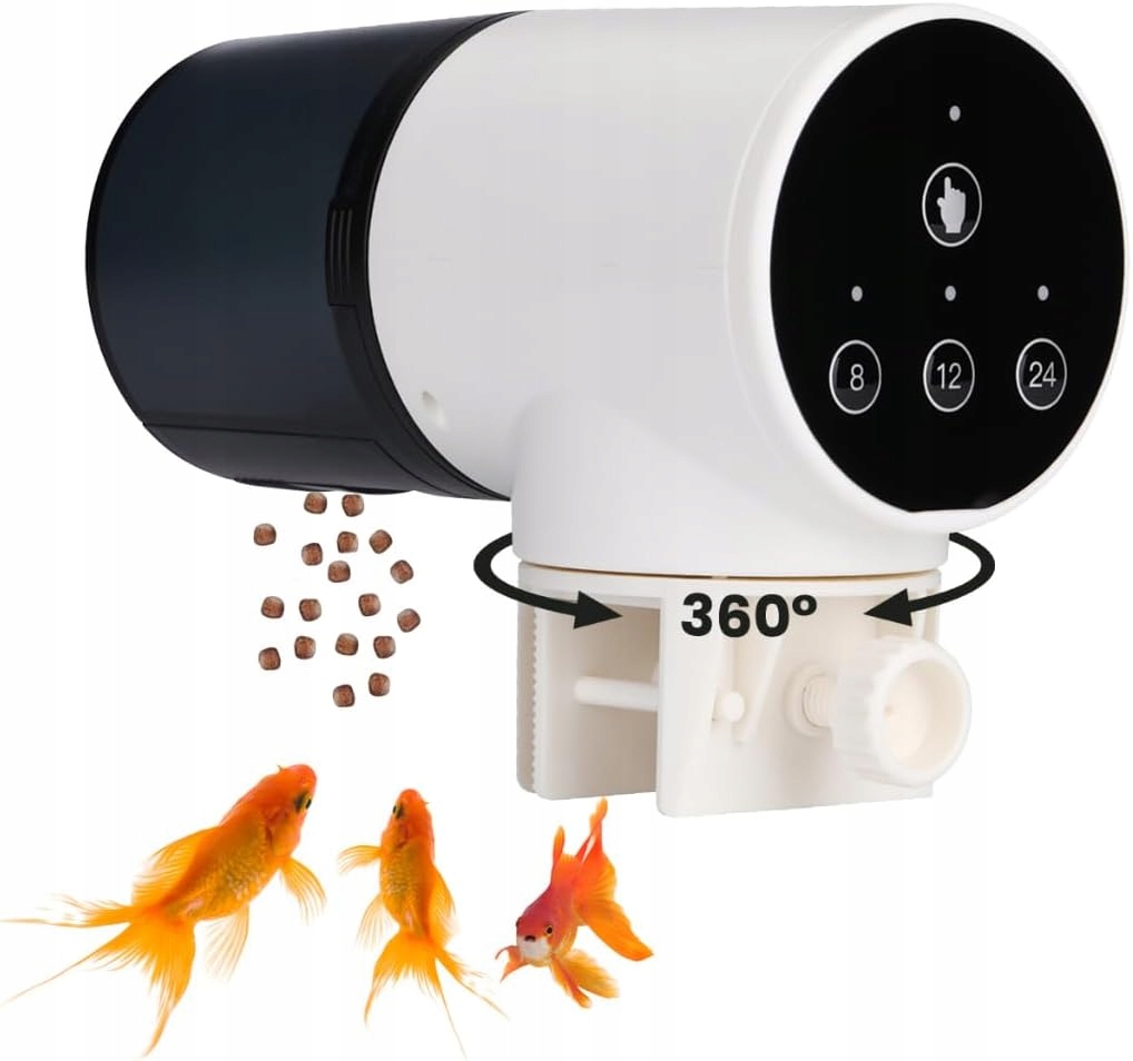 Automatický Krmítko Pro Ryby LCD 200 ML Časovač