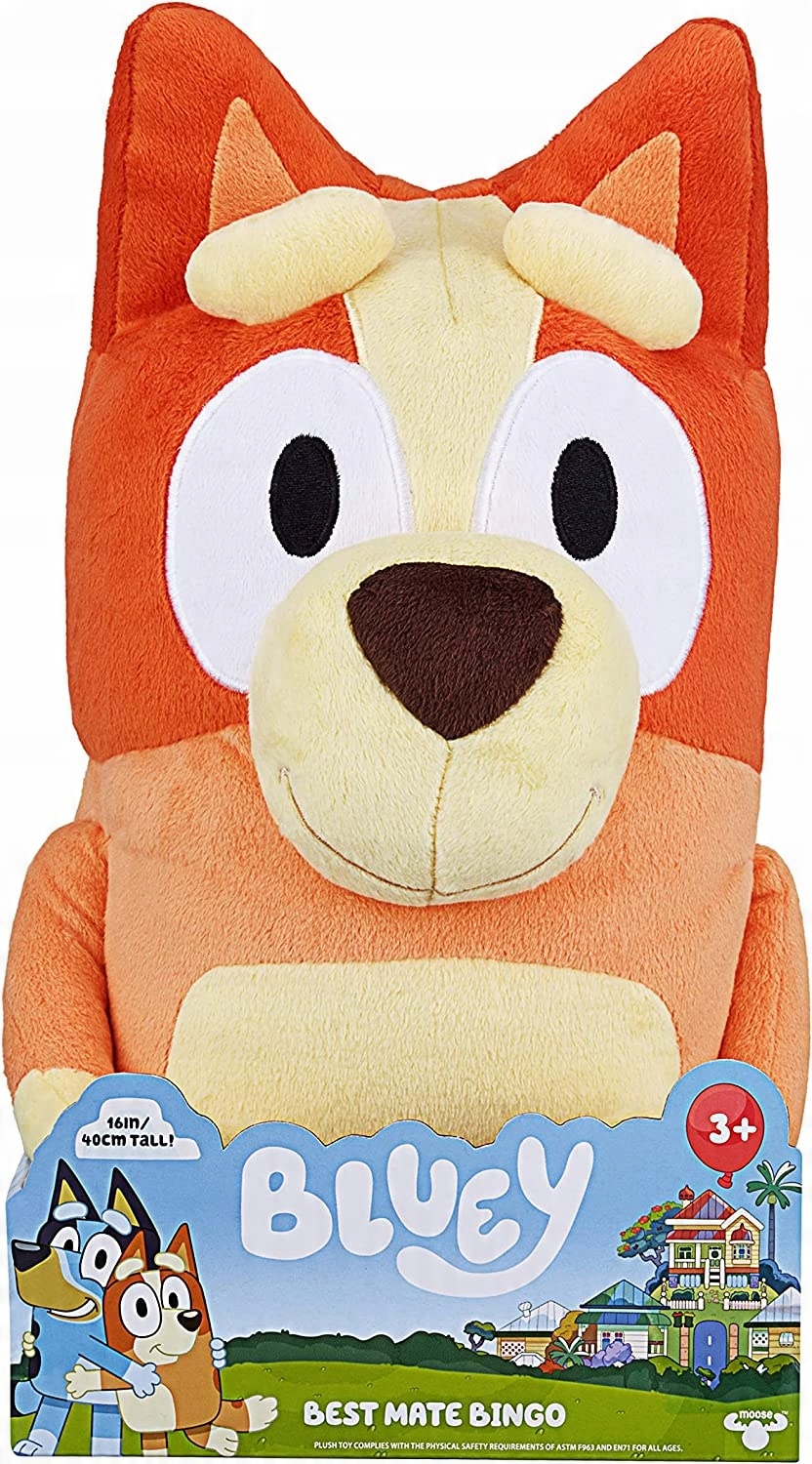 

Maskotka Moose Toys Best mate Bingo Bluey 40 cm