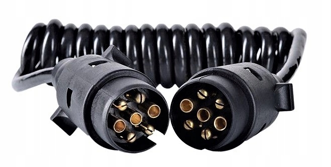 

Przewód Spiralny Przedłużacz do Przyczepy 6m 7pin