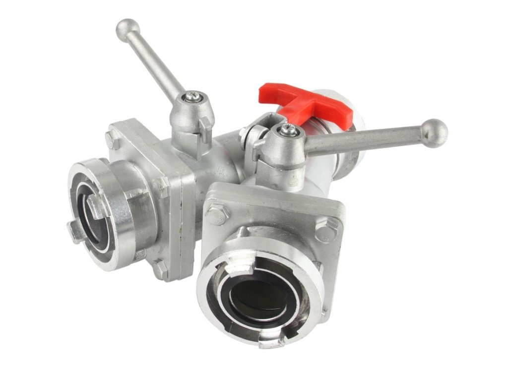 Požiarny guľový rozdeľovač 52mm (2") na 2x52mm (2") M85373