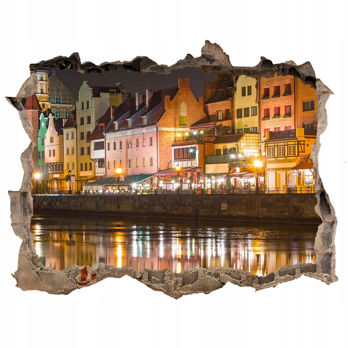 

Fototapeta ścienna dziura 3d Gdańsk Polska 120x81
