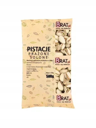 2x Brat Pistácie pražené 500 g