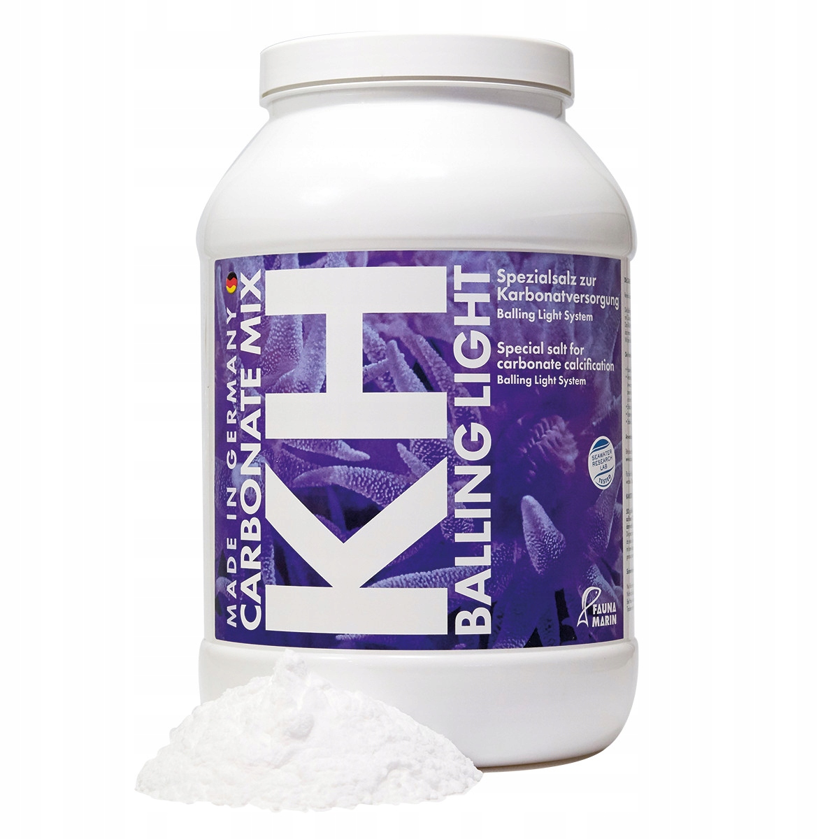 Fauna Marin carbonate mix Kh 4kg Balling Light