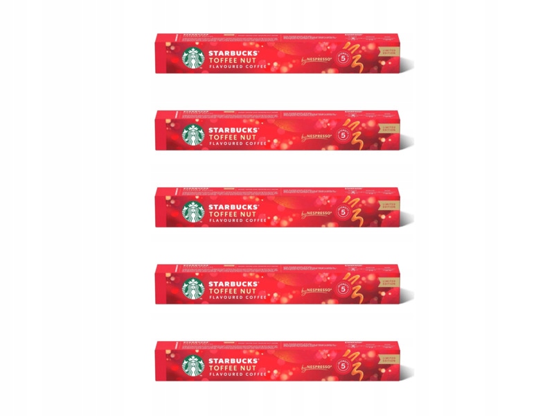 Kapsułki Toffee Nut do ekspresu Nespresso 5 x 10