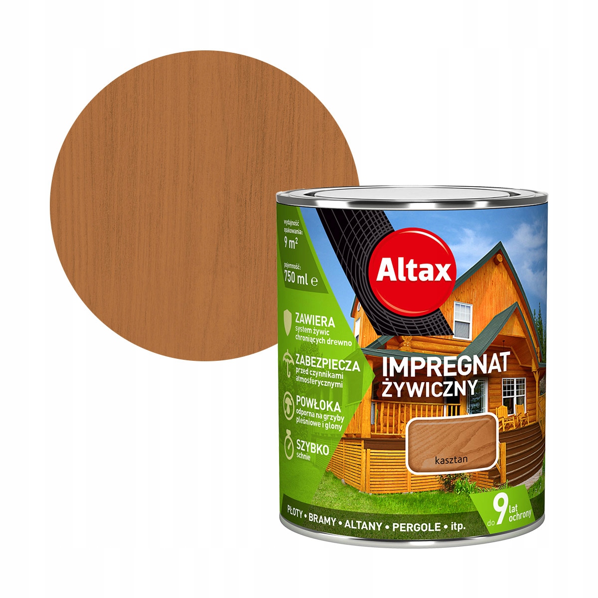 

Altax Impregnat Żywiczny 0,75L Kasztan