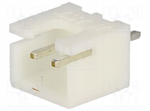 Gniazdo męskie przewód-płytka 2 Pin Xh; 2,5mm Tht 3A B2B-XH-A 10szt