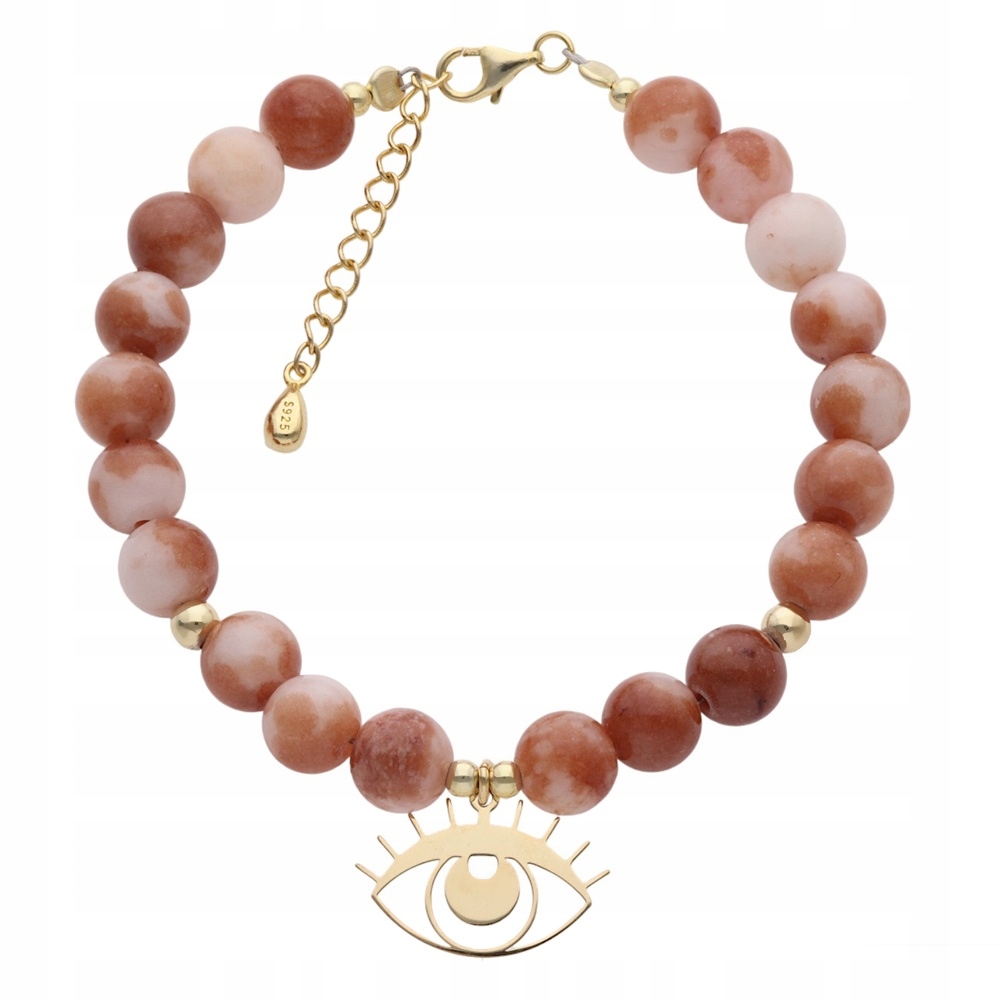 Stříbrný náramek Ag 925 Jaspis PW0250324BG_2