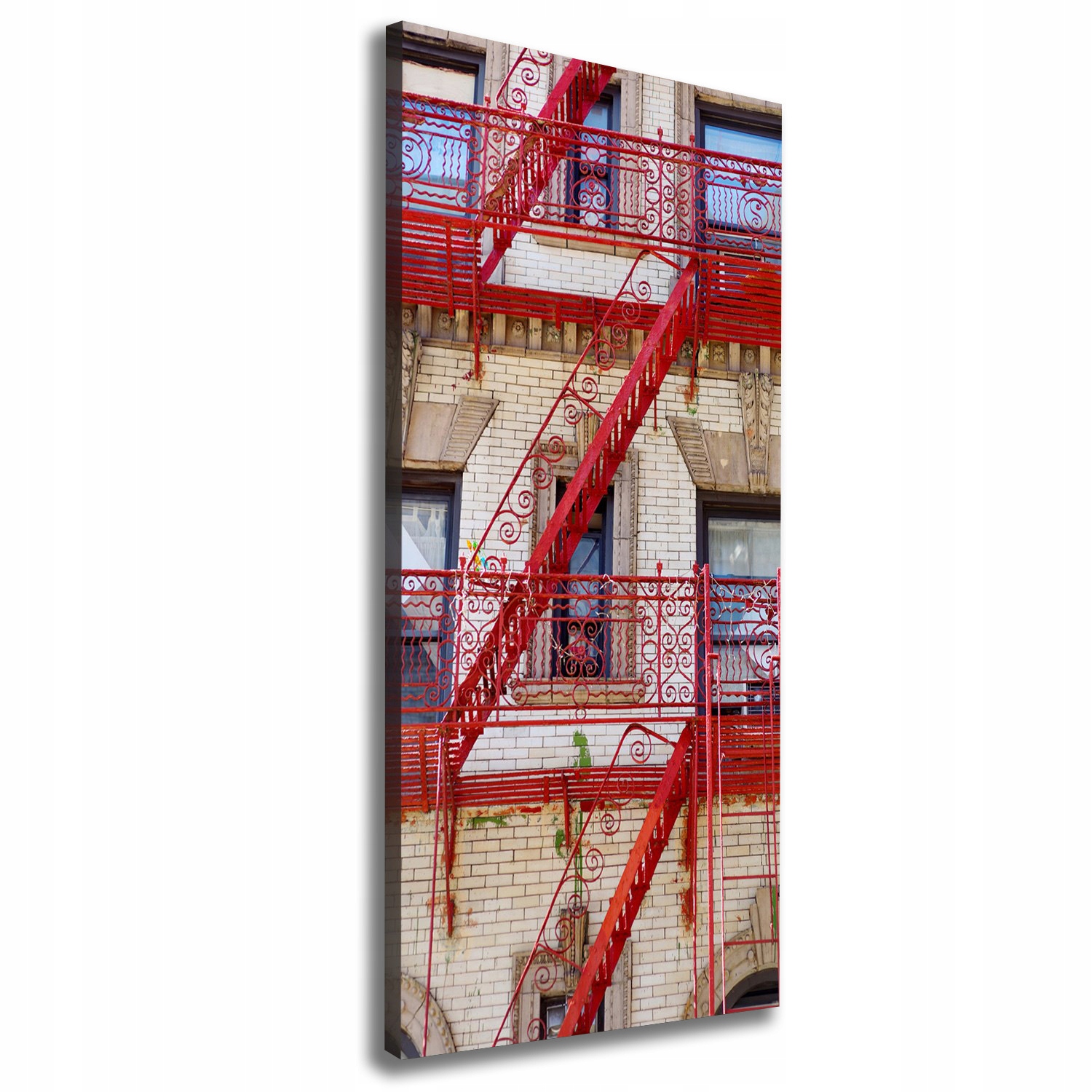 

Foto obraz na płótnie Włoska kamienica 50x125 cm