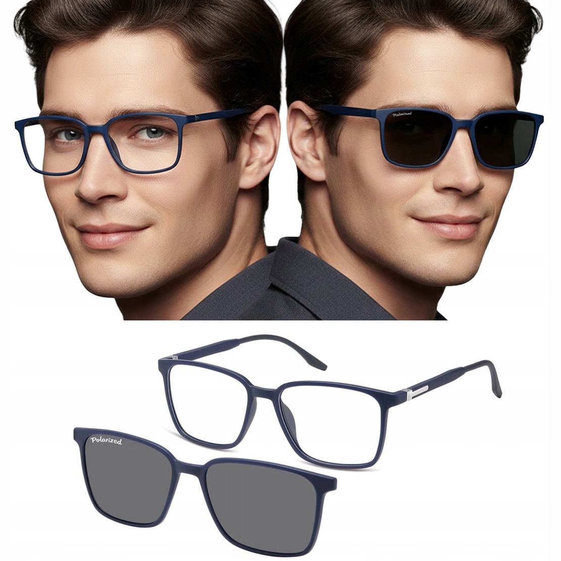 Okulary Oprawki Zerówki Clip On Nakładki Przeciwsłoneczne Uv 400 Montana Ce