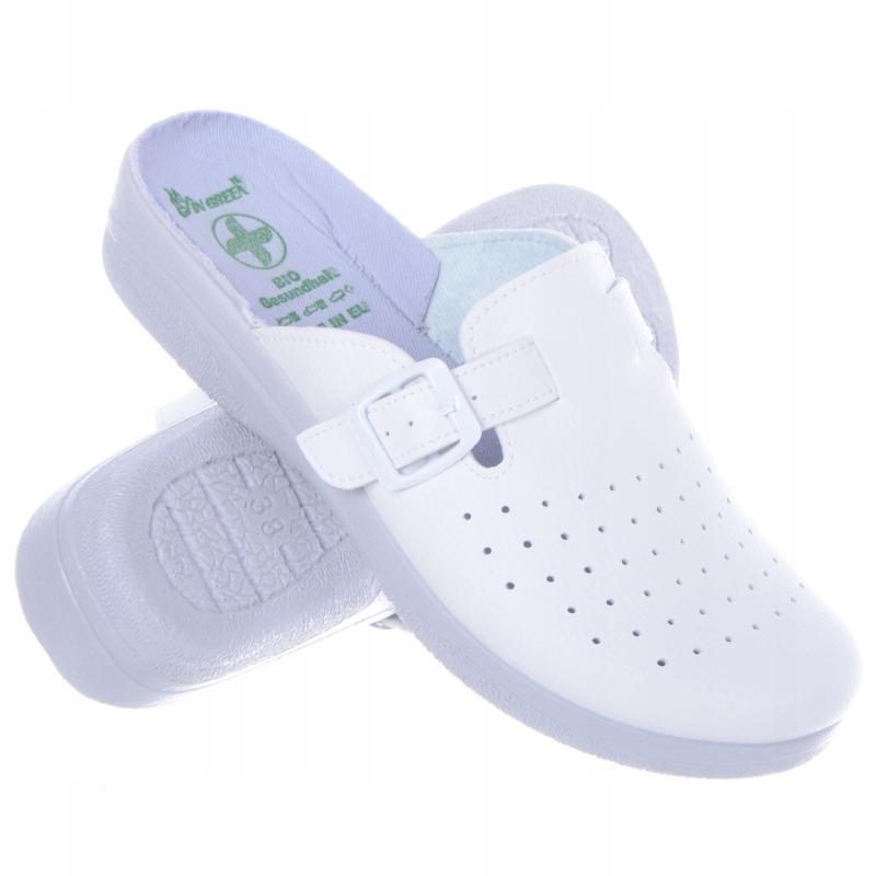 Buty Medyczne BHP Białe Ażurowe robocze BHP HIT 46