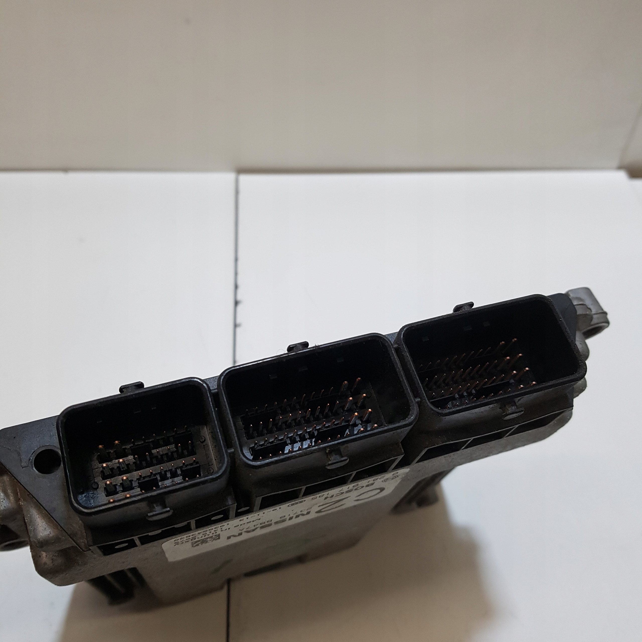 computer of the engine control unit NISSAN QASHQAI 0281017185 23710BB47A