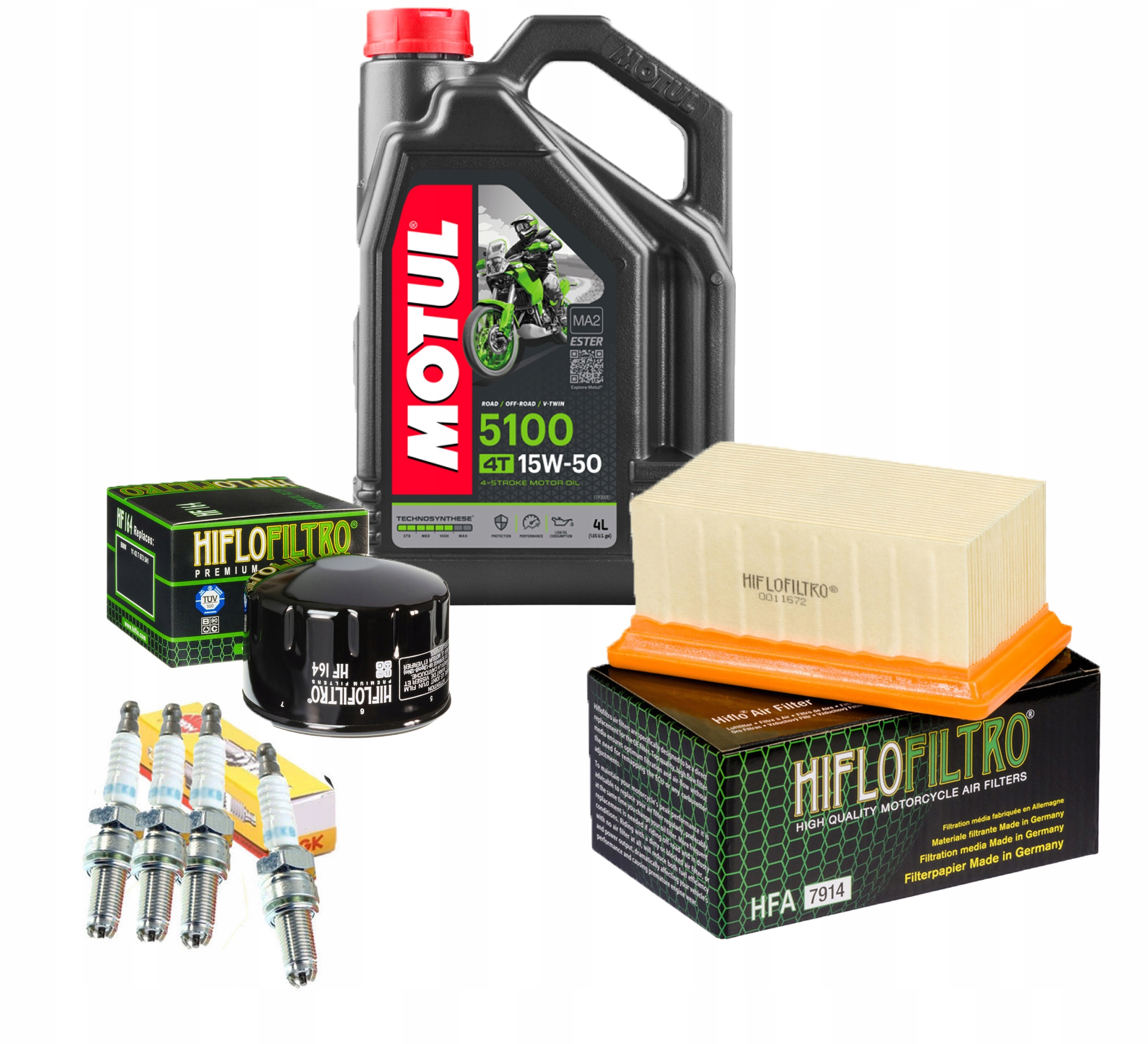 Olej Motul 15w50 BMW R1200 GS 10-13r Filtr Świeca