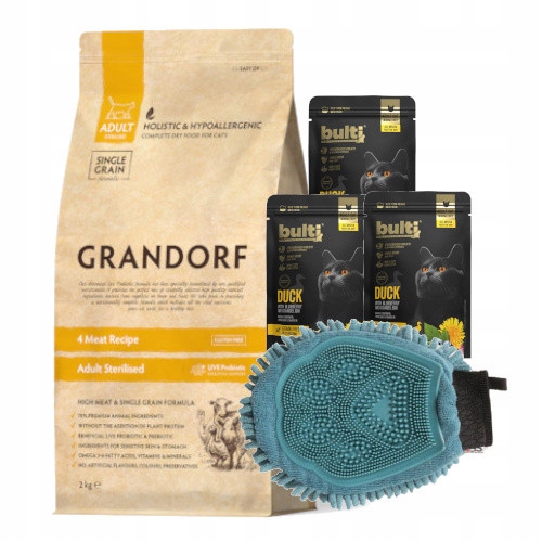 Grandorf Cat 4 Meat Adult Sterilized 2KG