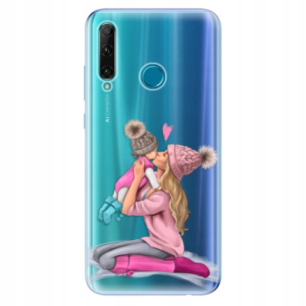 Etui silikonowe iSaprio Kissing Mom Blond and Girl do Honor 20e