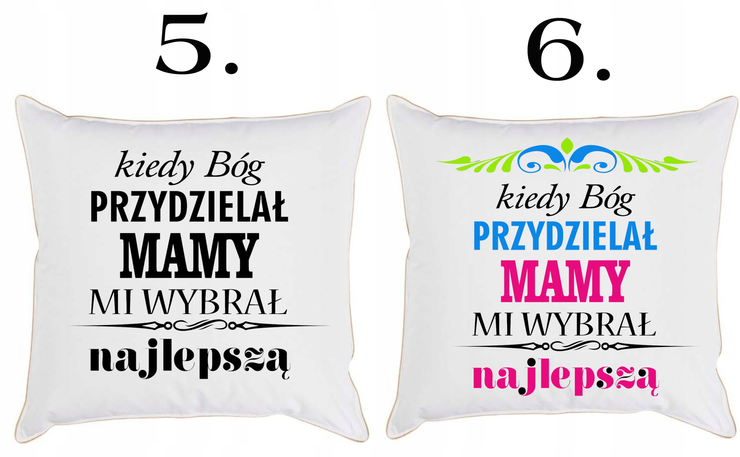 PODUSZKA DZIEŃ MAMY PREZENT DLA MAMY DZIEŃ MATKI Rodzaj dekoracyjna