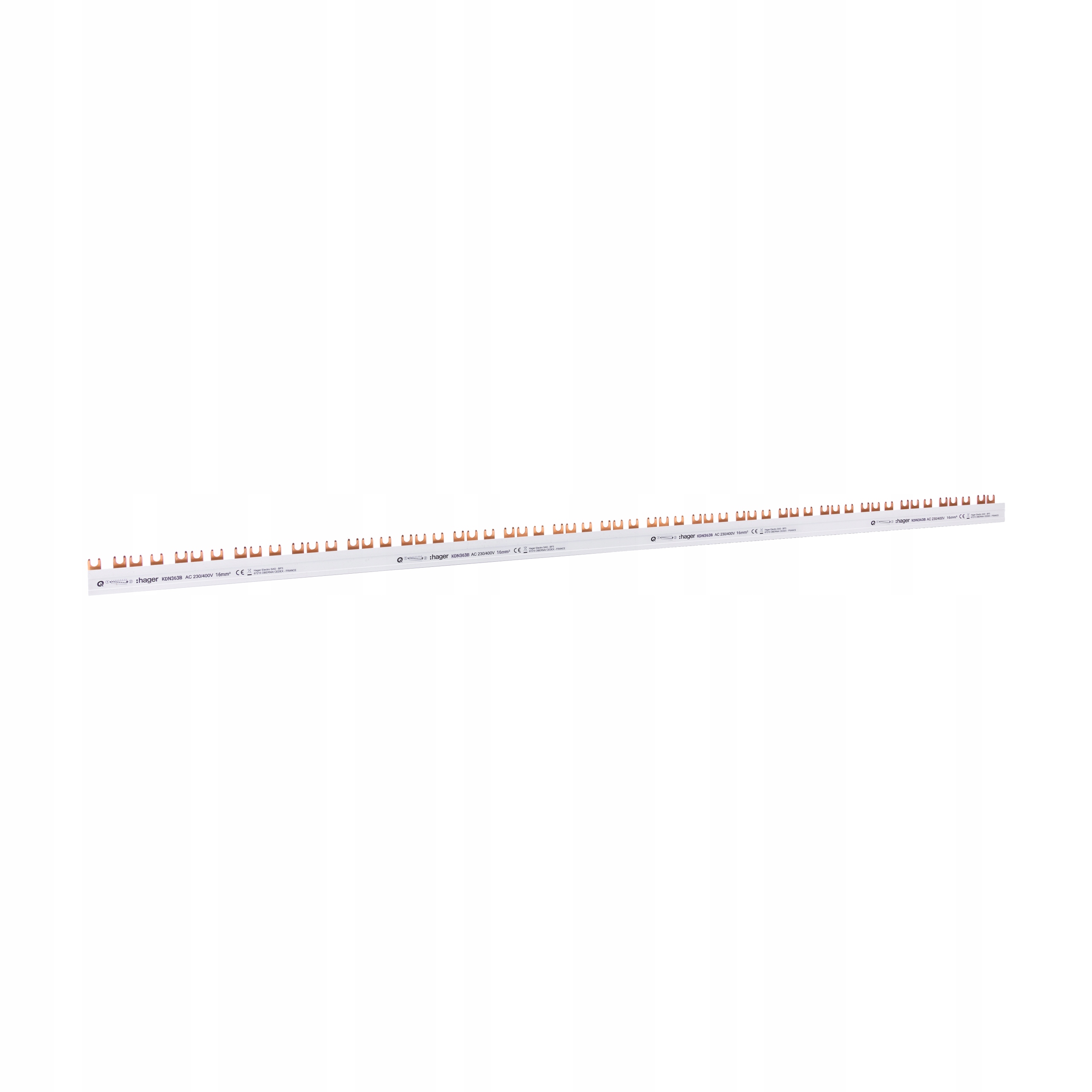 Szyna łączeniowa Hager 10mm2 57M KDN363B Marka Hager