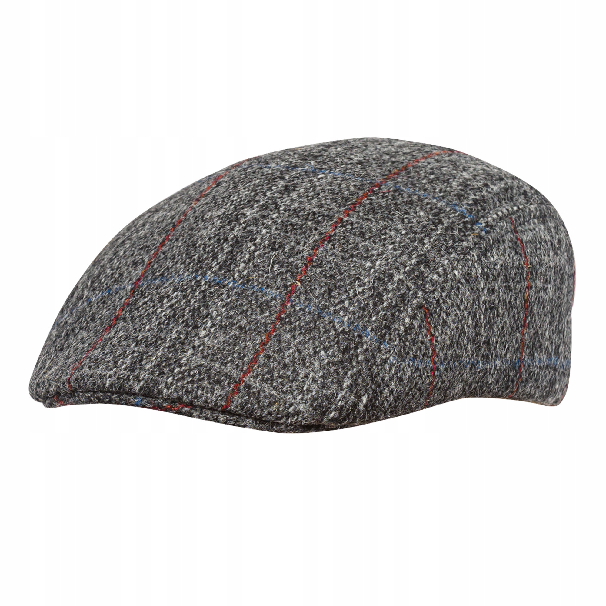 

Czapka Norte Z Nausznikiem Harris Tweed Szara 55CM