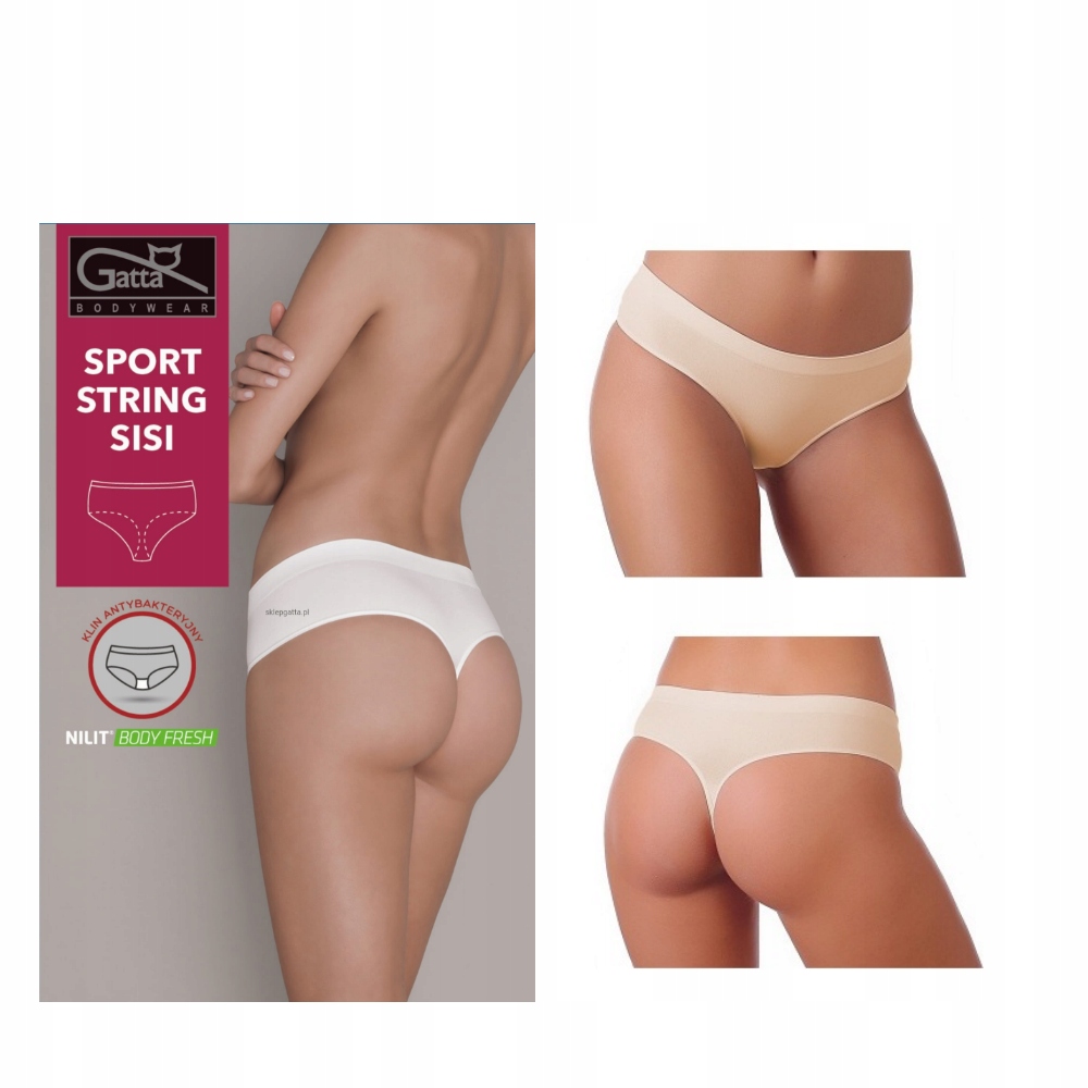 

Stringi damskie Sportowe Gatta Sport Sisi M beż