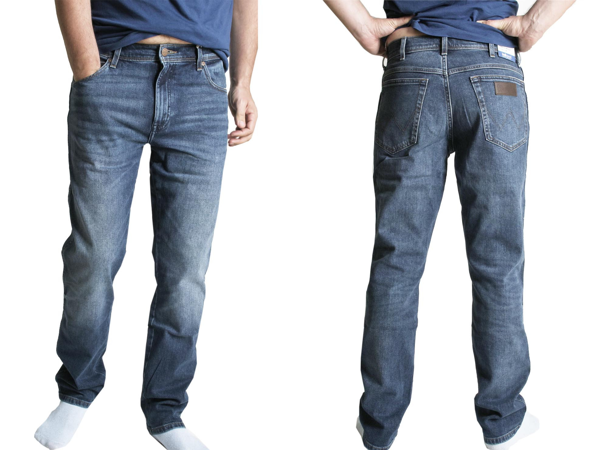

Wrangler Spodnie Texas Slim 822 jeans W34 L32