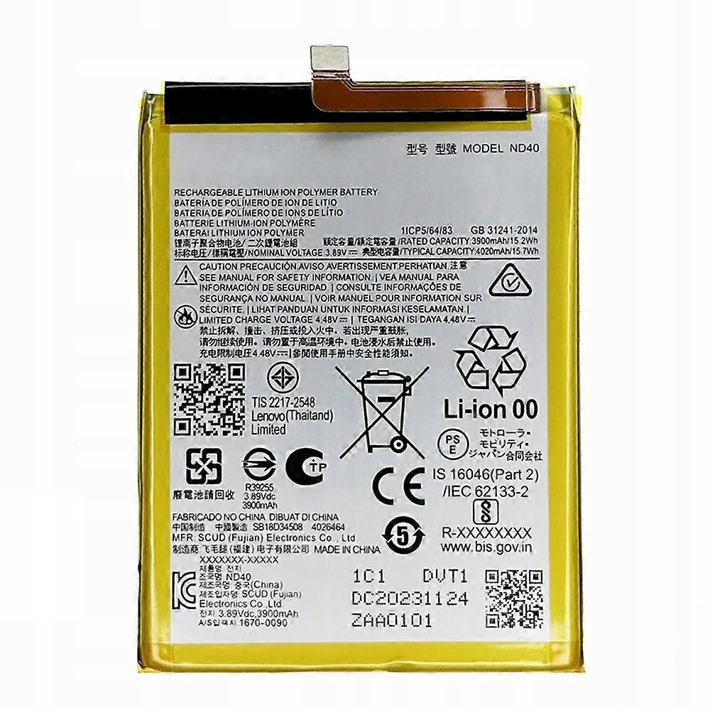 Nowa Bateria ND40 Motorola Edge 30 XT2203, XT2203-1