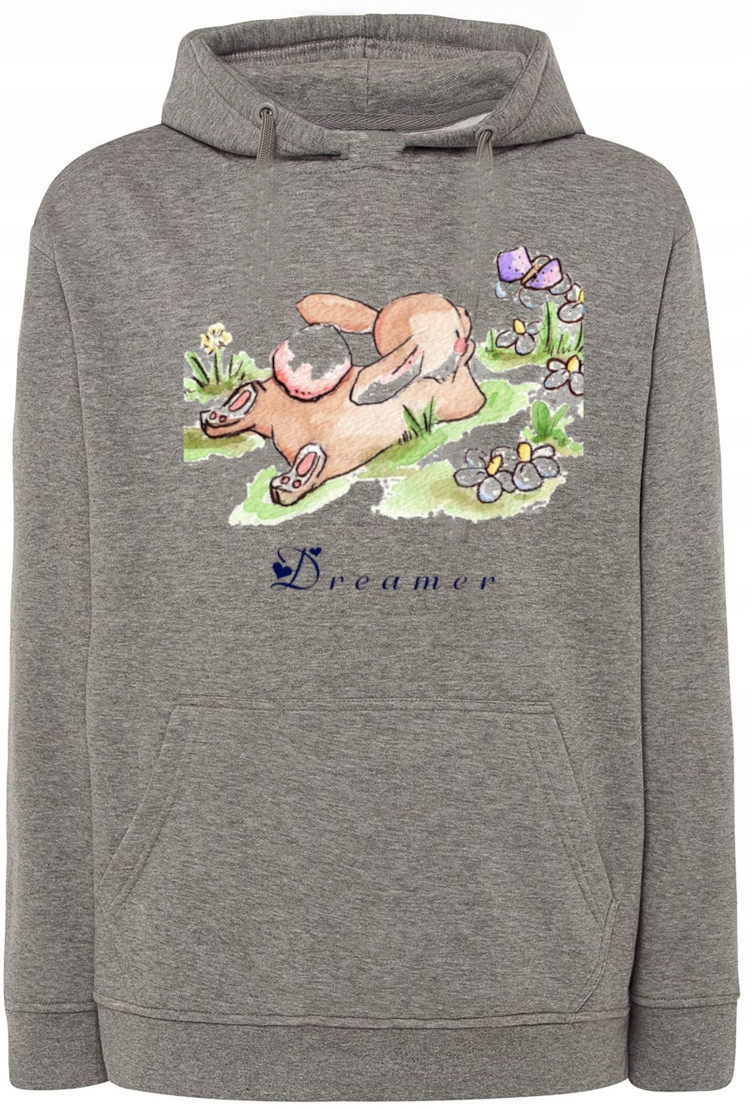 Mikina s potiskem Králík Snílek vel. 5XL