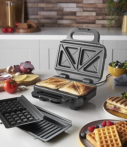RUSSELL HOBBS Urządzenie 3w1 Opiekacz Gofrownica Grill Beztłuszczowy — miniatura 2