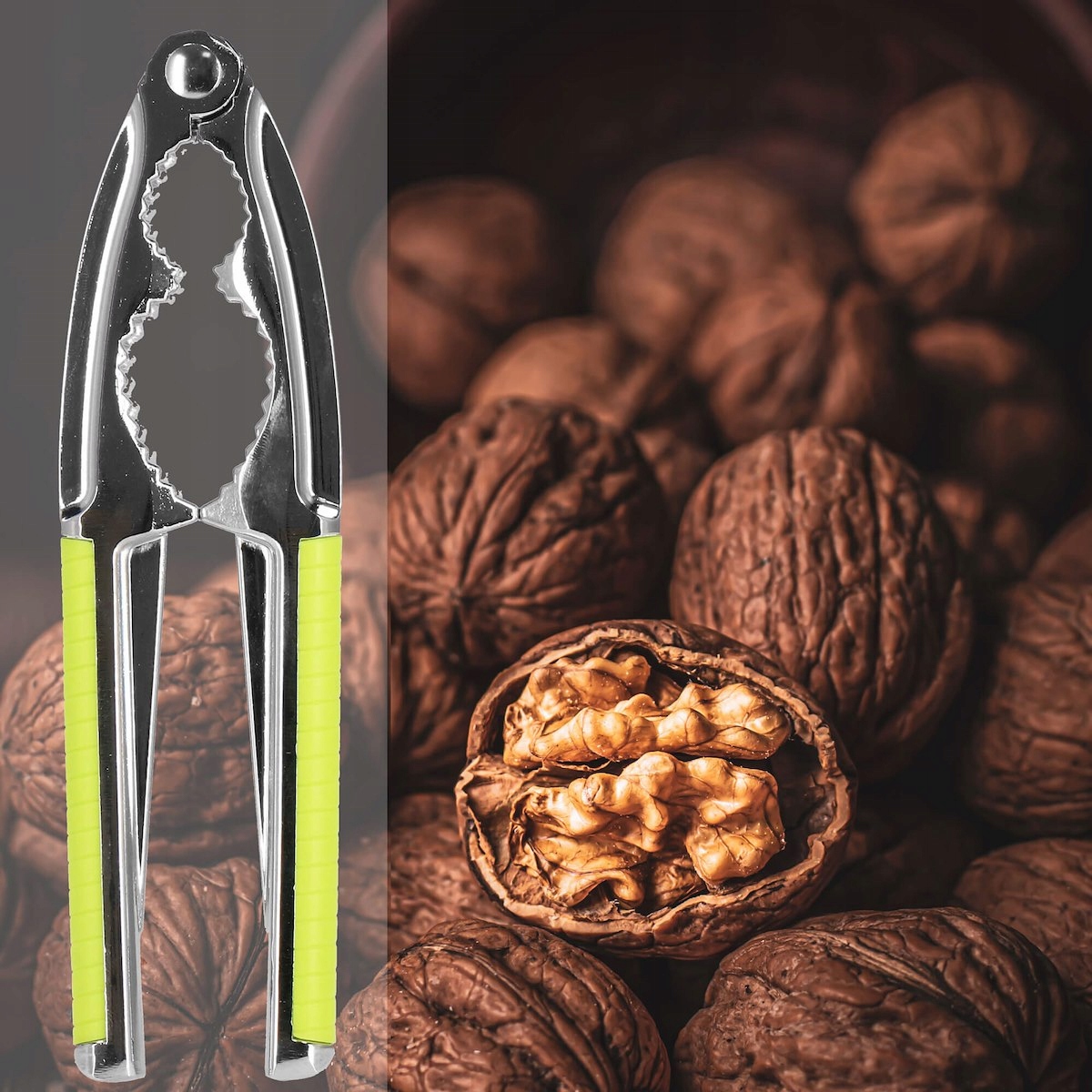 DZIADEK DO ORZECHÓW STALOWY MOCNY SOLIDNY SZCZYPCE OTWIERACZ ŁUPACZ Stan opakowania oryginalne