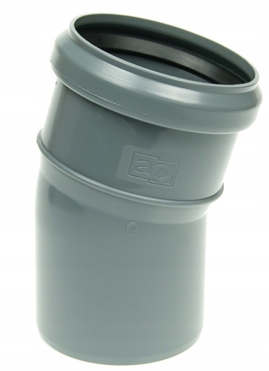 

Kolano kanalizacyjne 75 mm Pcv kąt 15 łącznik