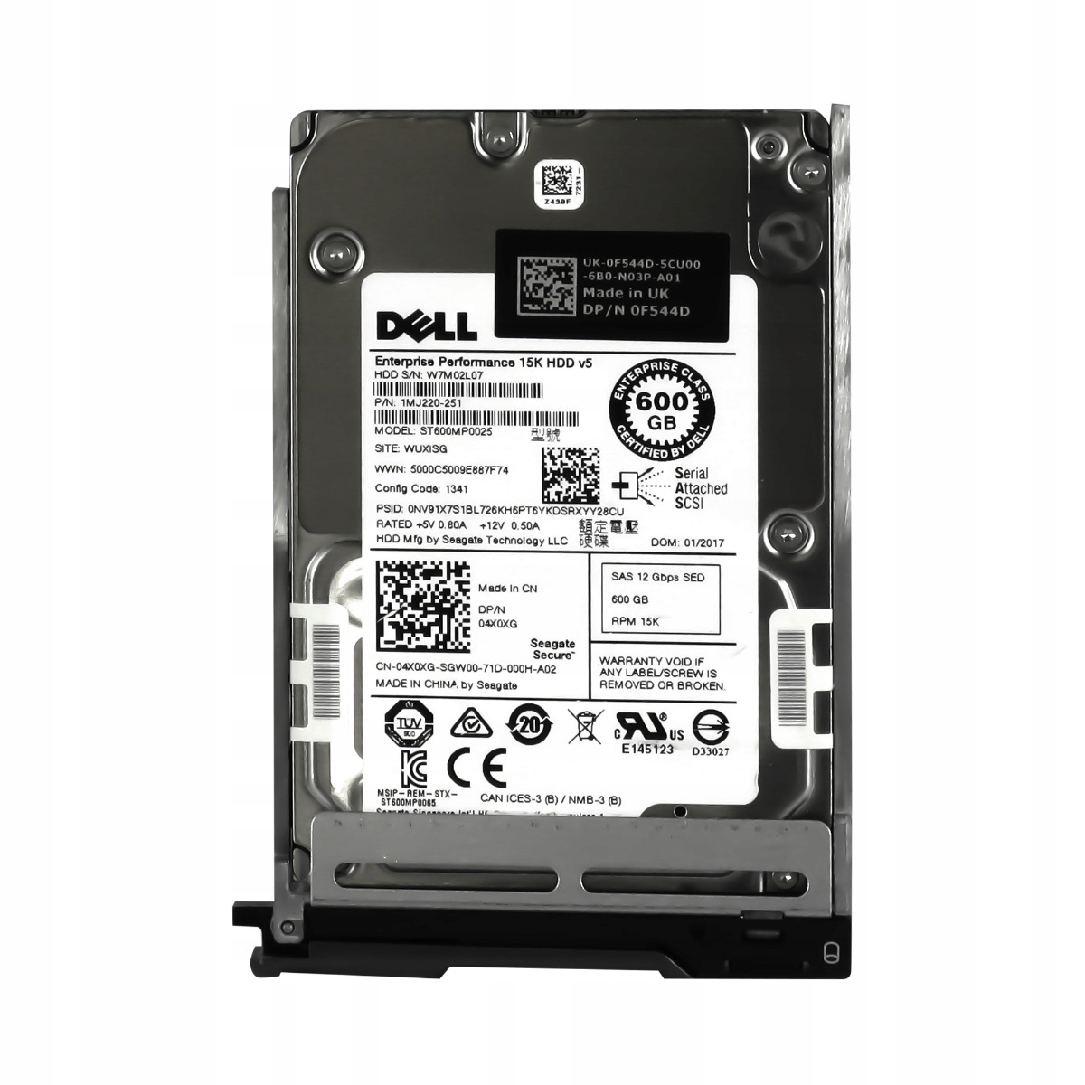 Dell 04X0XG 600GB 15K 128MB SAS-3 2,5'' ST600MP0025
