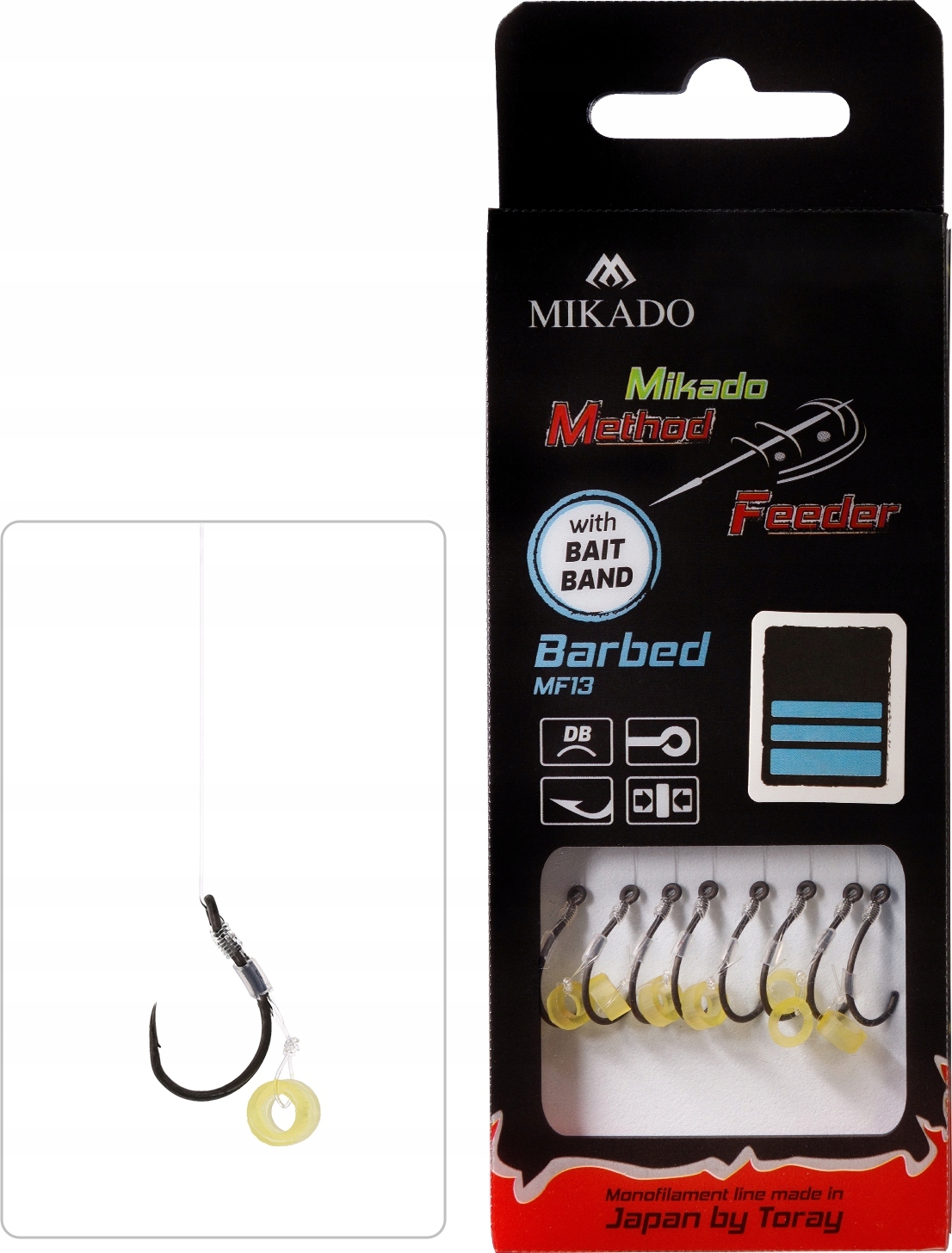 Mikado Przypony Method Feeder Z Gumką MF13 nr 10