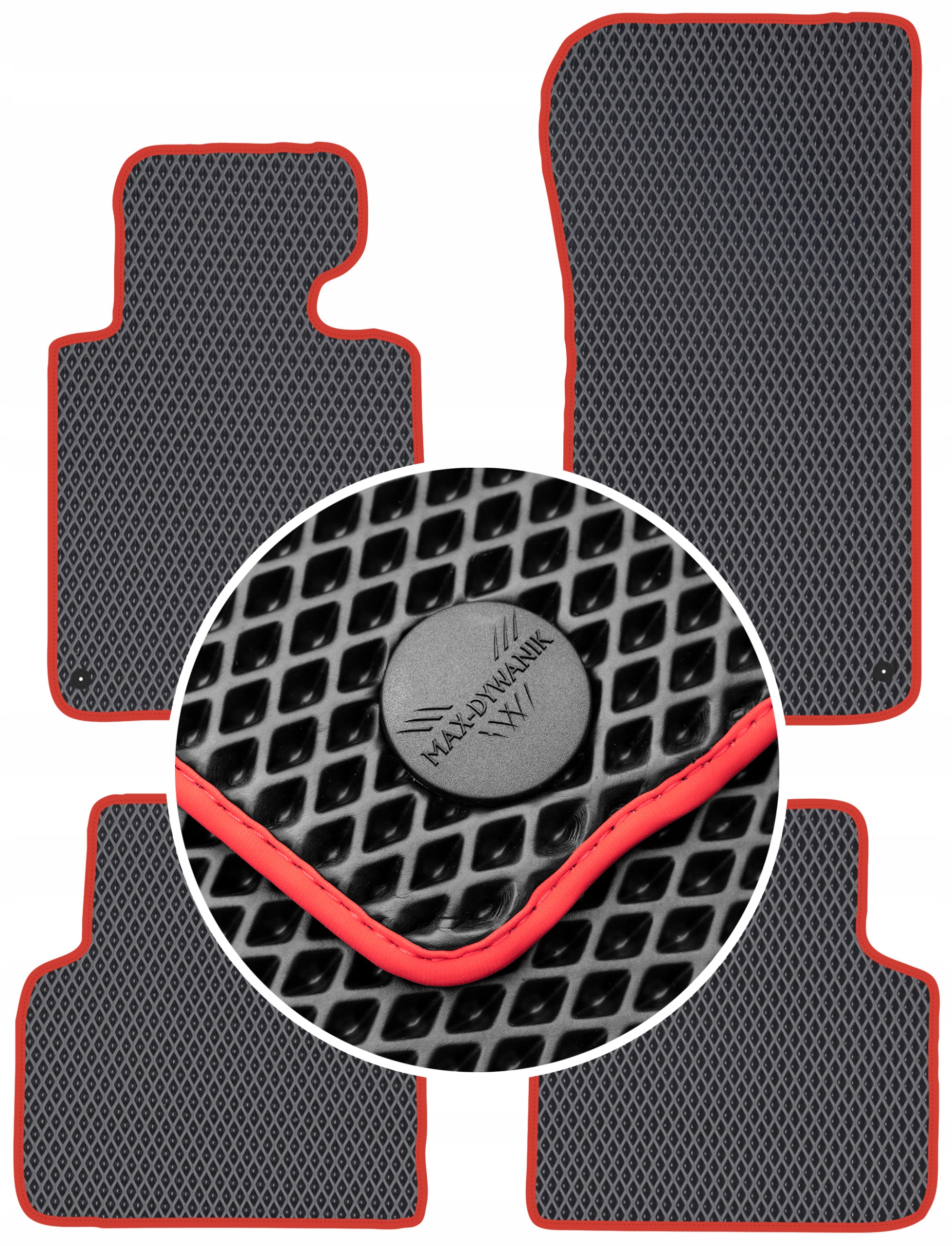 

Bmw 3 E46 1998-2006 Dywaniki Eva Czarne