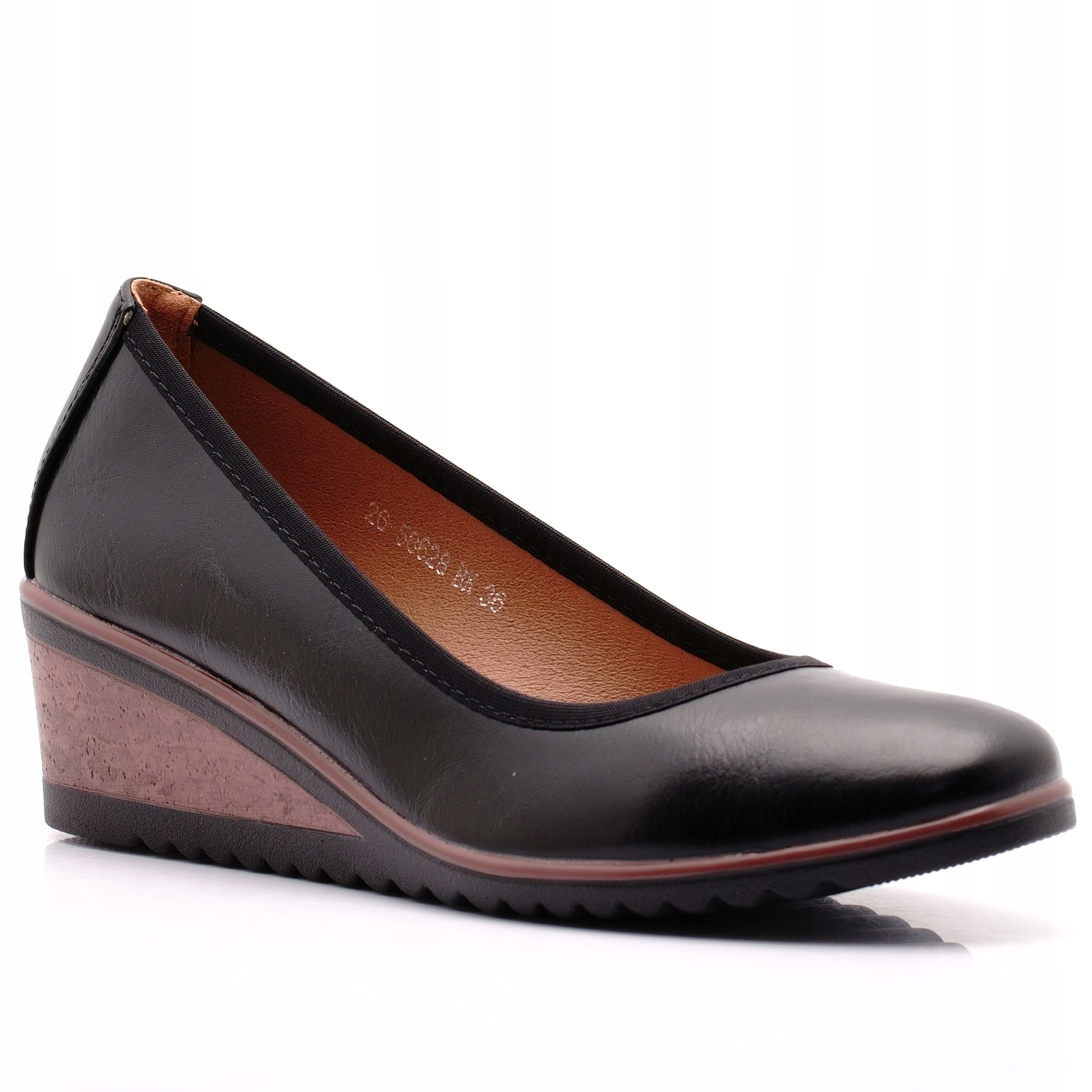 Vinceza Buty Damskie Półbuty Wsuwane Na Kotunie Wkładka Skóra 58628 39