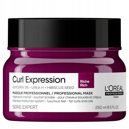 Loreal Curl Expression Rich Maska pro kudrnaté vlasy 250